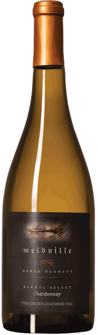 Meldville Barrel Select Chardonnay, VQA Lincoln Lakeshore-C333 2023 by Meldville Wines, Chardonnay from Ontario, Canada - Imported by Opimian Wine Club