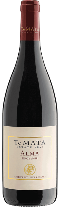 Te MATA Estate Alma Pinot Noir, Hawke's Bay-C330 2024 by Te Mata Estate, Pinot Noir from Hawke's Bay, New Zealand - Imported by Opimian Wine Club