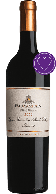 Bosman Upper Hemel-en-Aarde Quintet, Limited Edition-C331 2023 by Bosman Family Vineyards, Cabernet Sauvignon, Merlot, Petit Verdot, Cabernet Franc from Upper Hemel & Aarde, South Africa - Imported by Opimian Wine Club