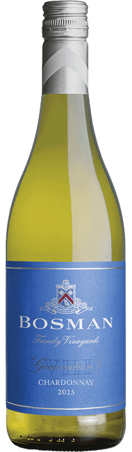 Generation 8 Chardonnay, Coastal Region-C331 2025 by Bosman Family Vineyards, Chardonnay from Coastal, South Africa - Imported by Opimian Wine Club