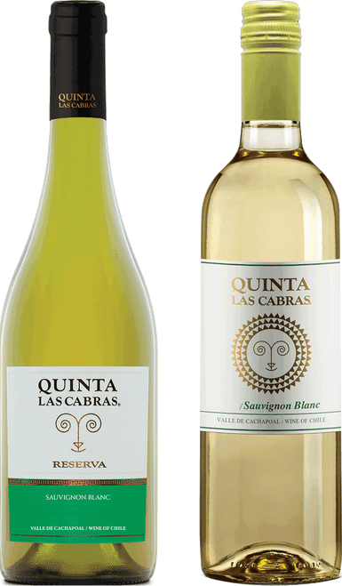 Quinta Las Cabras Sauvignon Blanc / Sauvignon Blanc Reserva Case - 6 bottles each:-C332