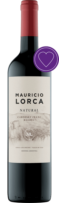 Mauricio Lorca Natural Cabernet Franc Malbec, Finca Los Inicios, Valle de Uco-C332