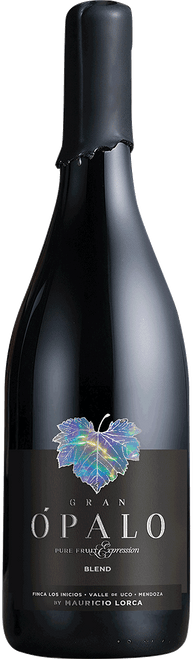Gran Ópalo Pure Fruit Expression Blend by Mauricio Lorca, Finca Los Inicios, Valle de Uco, Mendoza-C332 2023 by Bodega y Vinedos Mauricio Lorca, MALBEC, CABERNET SAUV, PETIT VERDOT from Uco Valley, Argentina - Imported by Opimian Wine Club