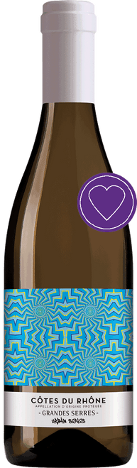 Grandes Serres Urban Series, AOP Côtes du Rhône, Blanc, Organic-C333
