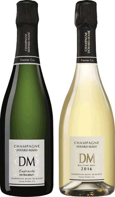 DM Millesime Brut 2016 / DM Empreinte Extra Brut Case - 3 bottles each:-C333