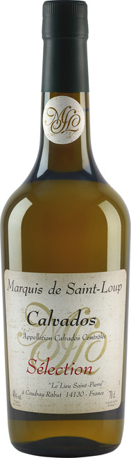Marquis de Saint-Loup Sélection , AOC Calvados-C334 NV by Calvados Joseph Drouin, Apple, Pear from Calvados, France - Imported by Opimian Wine Club