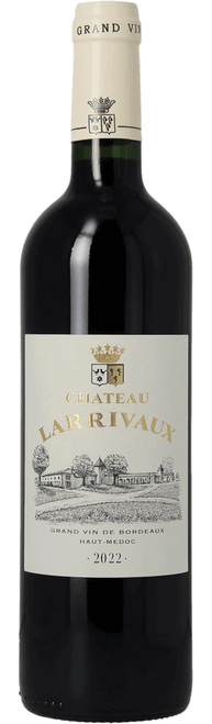 Château Larrivaux, AOC Haut-Médoc-C335 2022 by Château Larrivaux, 51% Merlot, 28% Cabernet Sauvignon, 21% Cabernet Franc from Haut Médoc, France - Imported by Opimian Wine Club