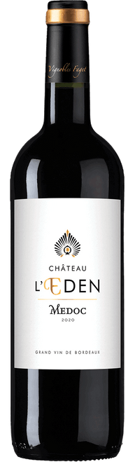 Château L'Eden, AOC Médoc-C335 2020 by Château l'Eden, 70% Merlot, 30% Cabernet Sauvignon from Médoc, France - Imported by Opimian Wine Club