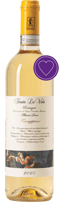 Frangipane, Romagna Albana DOCG Secco-C336 2025 by Tenuta La Viola, Albana from Romagna Albana DOC Secco, Italy - Imported by Opimian Wine Club