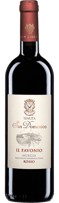Tenuta San Domenico Il Favonio Murgia IGT Rosso-C336 2025 by Conte Spagnoletti Zeuli, 85% Nero di Troia / 15% Montepulciano from Murgia IGT, Italy - Imported by Opimian Wine Club