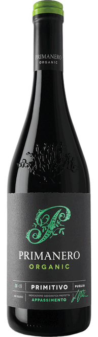Primanero Primitivo, Puglia IGP, Appassimento, Organic-C336 2025 by Paolo Leo, Primitivo Organic from Puglia IGP, Italy - Imported by Opimian Wine Club