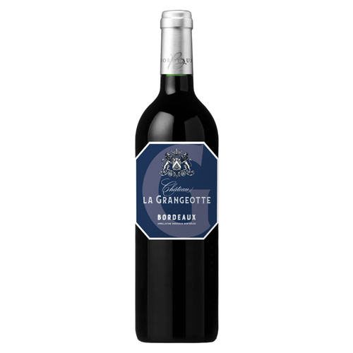 Château La Grangeotte, AOC Bordeaux-C338 2022 by Caves de Rauzan, 60% Merlot, 20% Cabernet Sauvignon, 20% Cabernet Franc. from Bordeaux, France - Imported by Opimian Wine Club