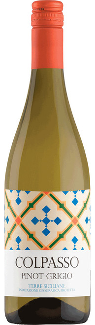 Colpasso Pinot Grigio Terre Siciliane IGP-C339 2025 by The Wine People Srl., Pinot Grigio from Terre Siciliane IGP, Italy - Imported by Opimian Wine Club
