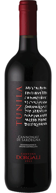 Tunila Cannonau di Sardegna DOC-C339 2025 by Dorgali, Cannonau from Sardegna, Italy - Imported by Opimian Wine Club
