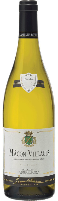 Mâcon-Villages, AOC-C340 2024 by Lamblin Fils, Chardonnay from Bourgogne, France - Imported by Opimian Wine Club