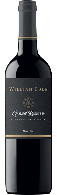 William Cole Grand Reserve Cabernet Sauvignon, Maipo Valley-C340 2023 by Tapihue Wines, Cabernet Sauvignon from Maipo Valley, Chile - Imported by Opimian Wine Club