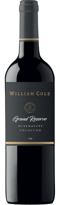 William Cole Grand Reserve Winemaker's Collection-C340 NV by Tapihue Wines, Cabernet Sauvignon, Carmenere, Syrah, Malbec from NA, Chile - Imported by Opimian Wine Club