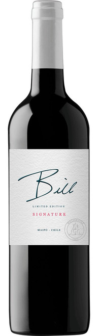 Bill Signature Blend, Limited Edition, Maipo Valley-C340 2023 by Tapihue Wines, Cabernet Sauvignon, Carmenere, Syrah, Malbec, Petite Syrah from Maipo Valley, Chile - Imported by Opimian Wine Club