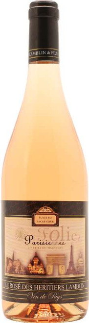 Folies Parisiennes L'Héritage Francais Le Rosé des Heritiers Lamblin Vin de Pays d'Oc|13224