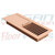Poly Floor Vent 300x100mm - Mushroom