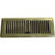 Metal Floor Vent 300x100mm - Brass