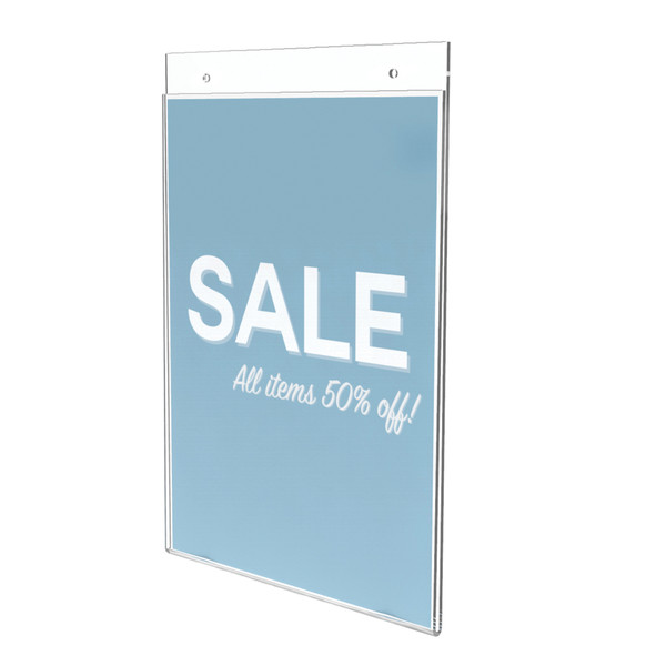 Sign Holder Wall Mount - A2 Portrait
