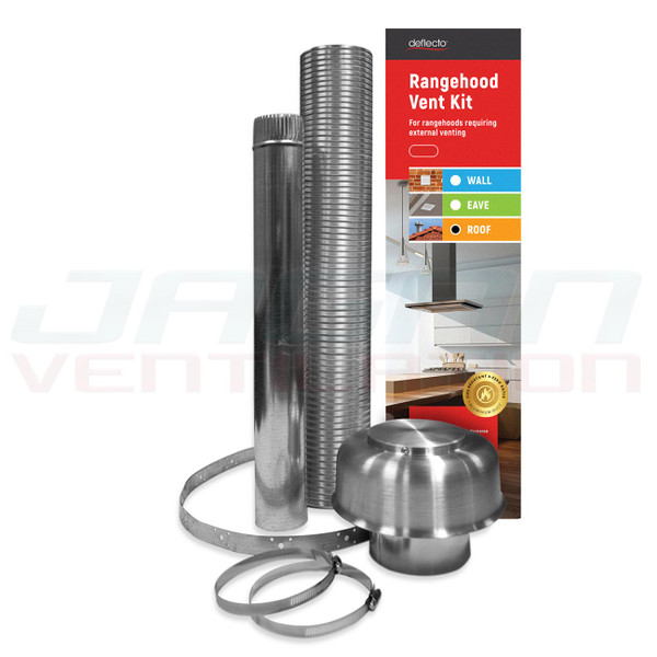 Rangehood Venting Kit 150mm - Roof