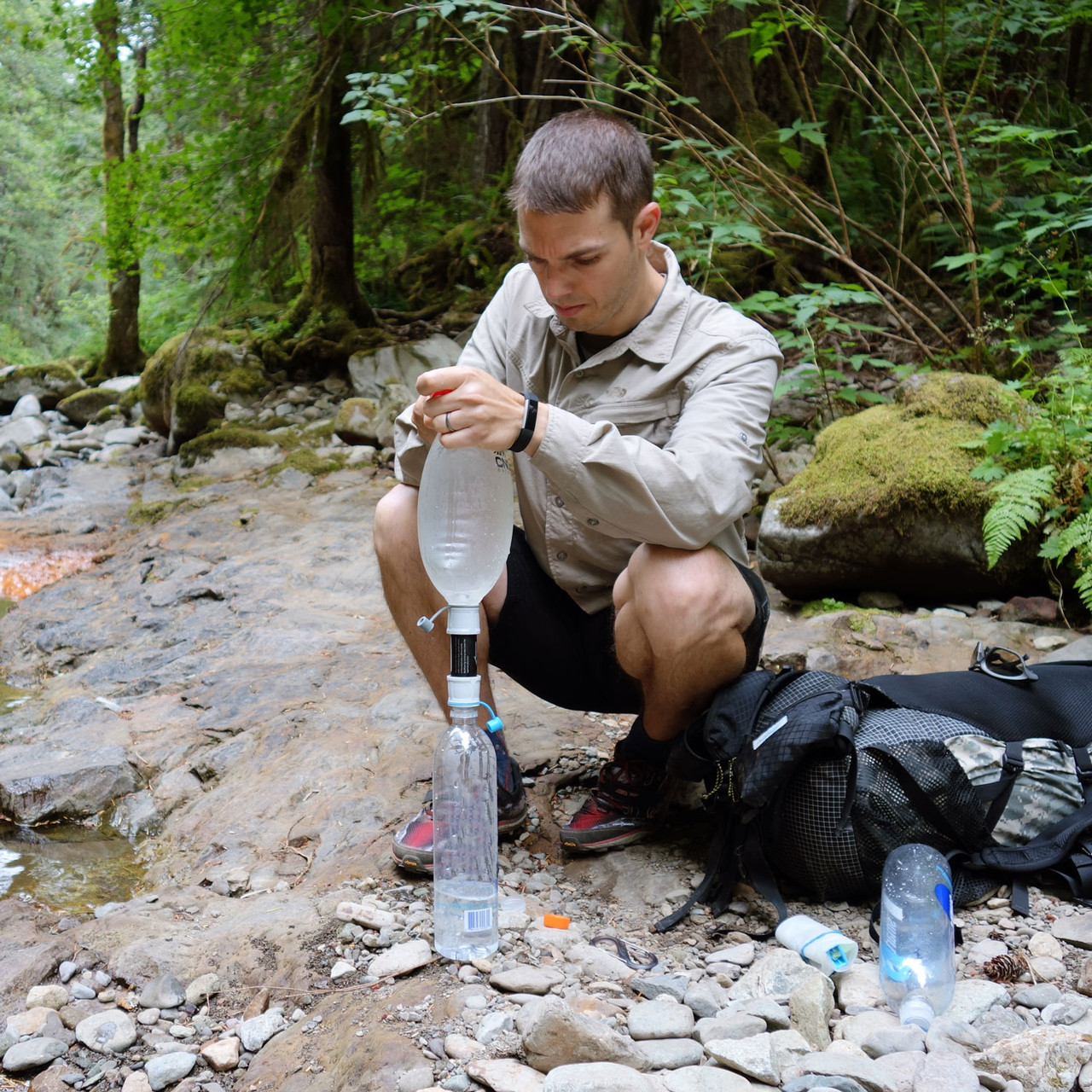 Versa Flow Water Filter and CNOC 3L Vecto Water Container Pack