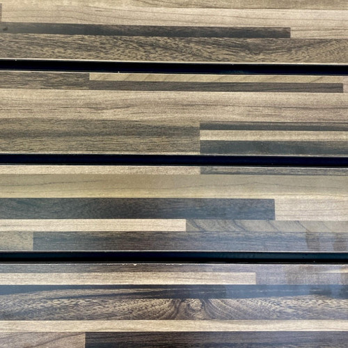  Hardwood Finish Slatwall Design 