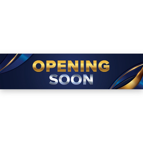 Opening Soon Banner