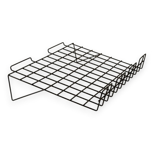 23" Wire Sloping Shelf for Slatwall (6 Pack)