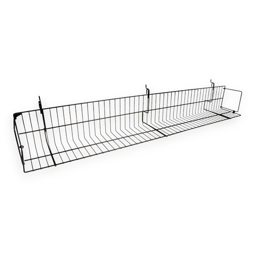 48" Open Wire Shelf for Slatwall or Gridwall