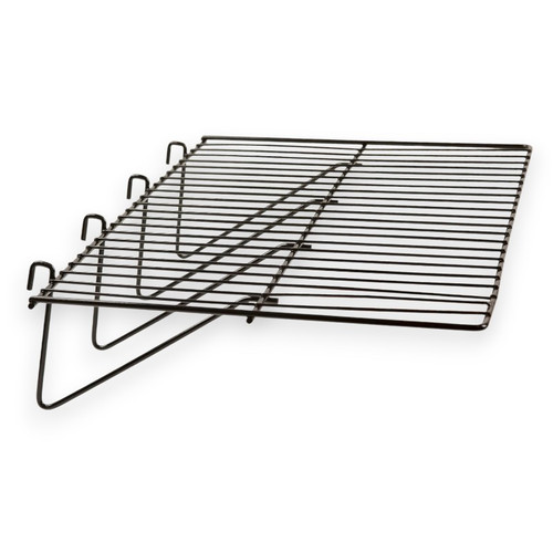 24" Wire Straight Shelf for Gridwall (6 Pack)