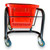 Shopping Basket Holder w/ Locking Wheels