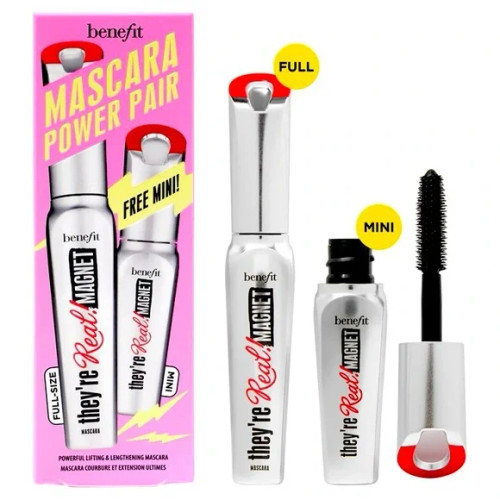 They're Real! Magnet Mascara Supercharged Black Full Size + 1 Free Mini
