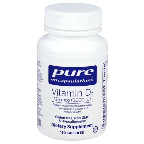 Vitamin D3 125 mcg (5,000 IU) 120 Capsules Vitamin D3 125 mcg (5,000 IU) 120 Capsules