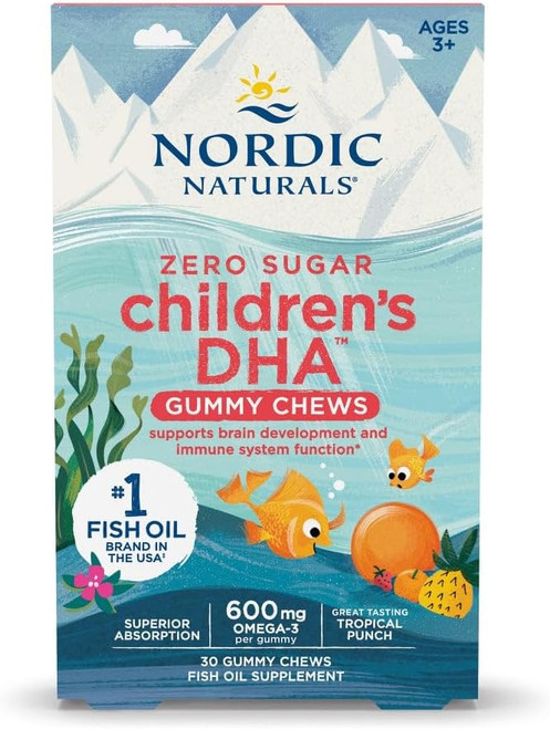 Zero Sugar Children’s DHA Gummy Chews Zero Sugar Children’s DHA Gummy Chews