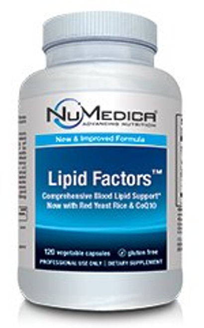 NuMedica - Lipid Factors *New & Improved* - 120 Vegetable Capsules NuMedica - Lipid Factors *New & Improved* - 120 Vegetable Capsules