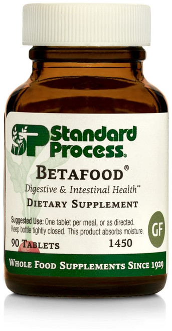 Standard Process Betafood - Digestive Health and Liver Support Supplement with Whole Food Blend of Oat Flour, Organic Beet Root, and Organic Beet Juice - 90 Tablets Standard Process Betafood - Digestive Health and Liver Support Supplement with Whole Food Blend of Oat Flour, Organic Beet Root, and Organic Beet Juice - 90 Tablets