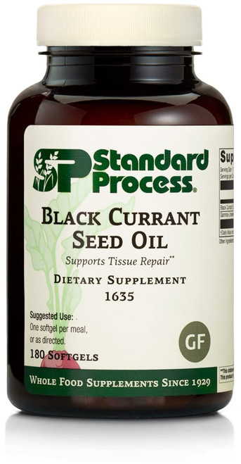 Standard Process Black Currant Seed Oil - Immune Support, Blood Flow Support, and Tissue Repair Support with Whole Food Blend of Black Currant Seed Oil and Gamma-Linoleic Acid - 180 Softgels Standard Process Black Currant Seed Oil - Immune Support, Blood Flow Support, and Tissue Repair Support with Whole Food Blend of Black Currant Seed Oil and Gamma-Linoleic Acid - 180 Softgels