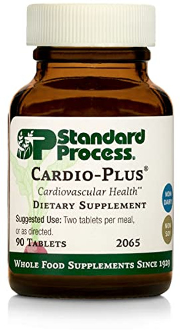 Standard Process Cardio-Plus - Antioxidant Support - Heart Health Supplement - Circulation & Blood Flow Supplement with Vitamin B6, Niacin & Riboflavin - Energy Metabolism Supplement - 90 Tablets Standard Process Cardio-Plus - Antioxidant Support - Heart Health Supplement - Circulation & Blood Flow Supplement with Vitamin B6, Niacin & Riboflavin - Energy Metabolism Supplement - 90 Tablets