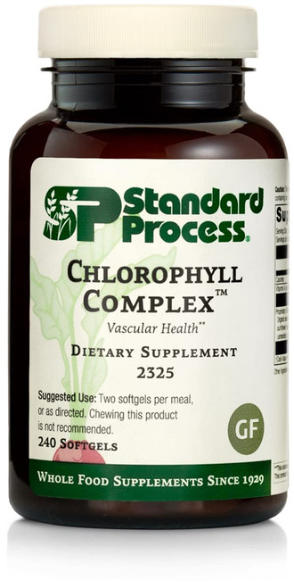 Standard Process Chlorophyll Complex - Immune Support, Antioxidant Activity, Skin Health and Hair Health Support with Vitamin A, Sunflower Lecithin, Buckwheat, Spanish Moss, and More - 240 Softgels Standard Process Chlorophyll Complex - Immune Support, Antioxidant Activity, Skin Health and Hair Health Support with Vitamin A, Sunflower Lecithin, Buckwheat, Spanish Moss, and More - 240 Softgels