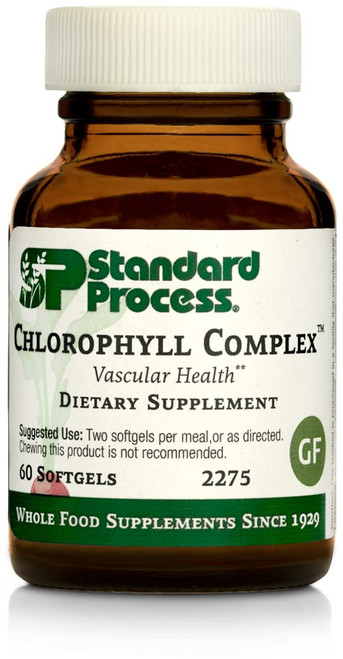 Standard Process Chlorophyll Complex - Immune Support, Antioxidant Activity, Skin Health and Hair Health Support with Vitamin A, Sunflower Lecithin, Buckwheat, Spanish Moss, and More - 60 Softgels Standard Process Chlorophyll Complex - Immune Support, Antioxidant Activity, Skin Health and Hair Health Support with Vitamin A, Sunflower Lecithin, Buckwheat, Spanish Moss, and More - 60 Softgels