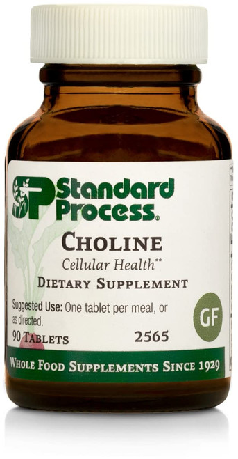 Standard Process Choline - Liver Support, Gallbladder Support, and Nervous System Supplement with Choline Bitartrate and Honey - 90 Tablets Standard Process Choline - Liver Support, Gallbladder Support, and Nervous System Supplement with Choline Bitartrate and Honey - 90 Tablets