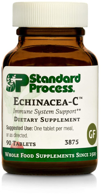 Standard Process Echinacea-C - Whole Food Blood and Immune Support with Vitamin C, Echinacea Purpurea, and Buckwheat - 90 Tablets Standard Process Echinacea-C - Whole Food Blood and Immune Support with Vitamin C, Echinacea Purpurea, and Buckwheat - 90 Tablets