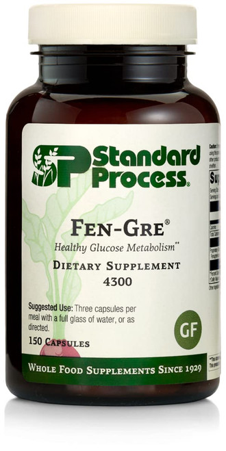 Standard Process Fen-Gre - with Rice Bran, Okra Fruit, and Fenugreek - 150 Capsules Standard Process Fen-Gre - with Rice Bran, Okra Fruit, and Fenugreek - 150 Capsules