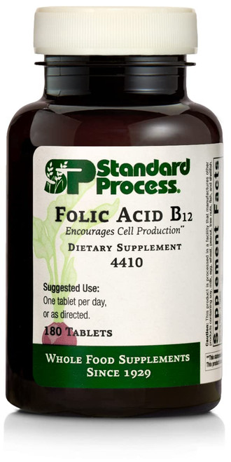 Standard Process - Folic Acid B12-180 Tablets Standard Process - Folic Acid B12-180 Tablets