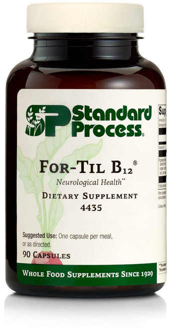 Standard Process for-Til B12 - Whole Food Vitality, and Immune Support with Tillandsia, Calcium Lactate, Ascorbic Acid, Spanish Moss, Wheat Germ, Oat Flour - 90 Capsules Standard Process for-Til B12 - Whole Food Vitality, and Immune Support with Tillandsia, Calcium Lactate, Ascorbic Acid, Spanish Moss, Wheat Germ, Oat Flour - 90 Capsules