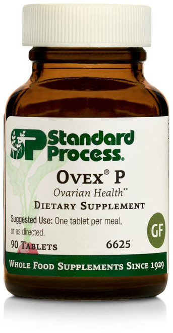Standard Process Ovex P - Whole Food Women's Health Supplement with Calcium Lactate, Magnesium Citrate, and Vitamin C - Gluten Free - 90 Tablets Standard Process Ovex P - Whole Food Women's Health Supplement with Calcium Lactate, Magnesium Citrate, and Vitamin C - Gluten Free - 90 Tablets