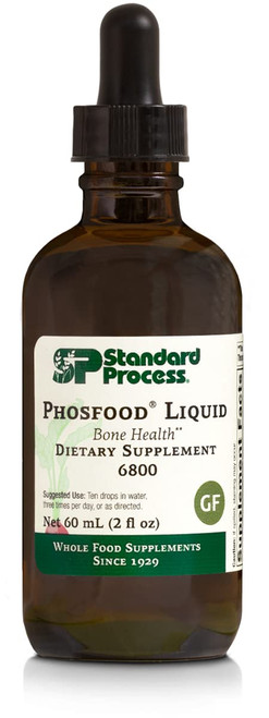 Standard Process Phosfood Liquid - Whole Food Bone Health and Bone Support, Phosphorus Supplements with Inositol and Riboflavin - 2 fl. oz. Standard Process Phosfood Liquid - Whole Food Bone Health and Bone Support, Phosphorus Supplements with Inositol and Riboflavin - 2 fl. oz.